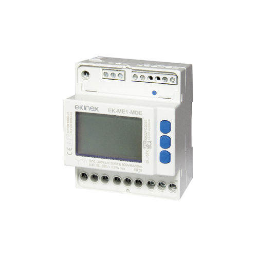 Трехфазовый счетчик электроэнергии - EK-MEK-30 - ekinex® - цифровой / 50 Гц / 60 Гц