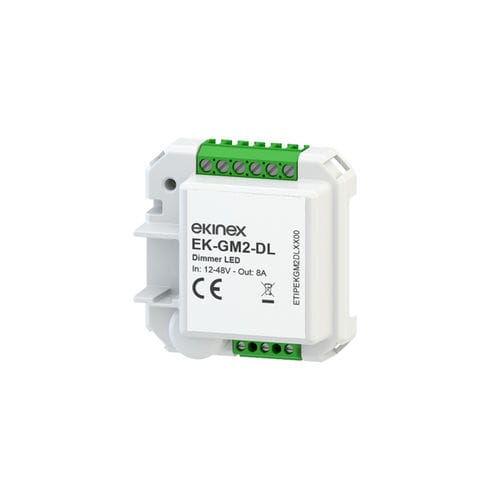 Регулятор света на DIN-рейке - EK-GM2-DL - ekinex® - для протокола KNX