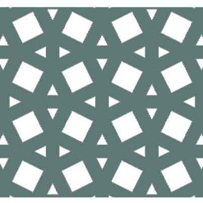 Настенная декоративная панель - LATTICE SECOND - DEMAMBA - для перегородки / для фасада / из дерева
