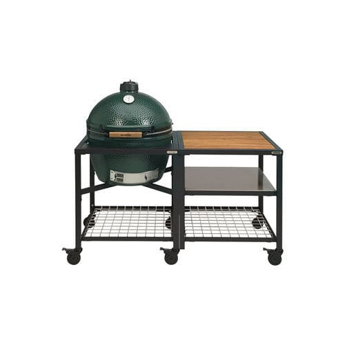 Современный стол - 120243 - Big Green Egg - из стали / из алюминия / с основанием из стали