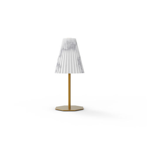 Настольная лампа - ATENA - OREADI OR9 - GSC LIGHTING - из матированной латуни / из мрамора / современная