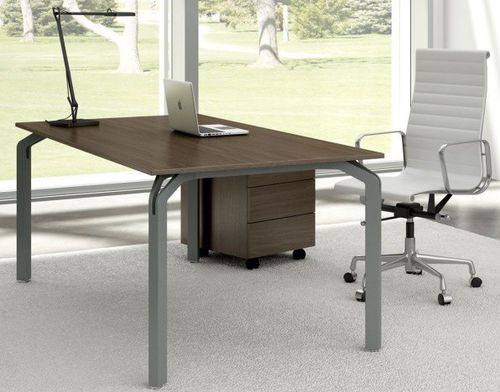 Директорский рабочий стол - YOGA : YG1D001 - Castellani.it srl - современный / из дерева / из металла