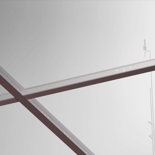 Подвесной потолок из металла - T-15 LAY-IN SYSTEMS - BUTEM METAL - из плит / из панелей / для чистого помещения