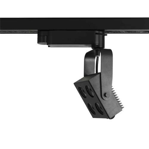Светильник на рейке LED - BORO - LIRALIGHTING - квадратный / из стали / для торговли