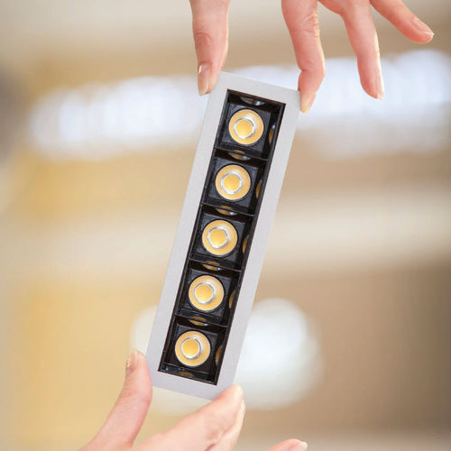 Встраиваемый точечный светильник в потолок - DEEP FLAME COB - LIRALIGHTING - LED / квадратный / прямоугольный