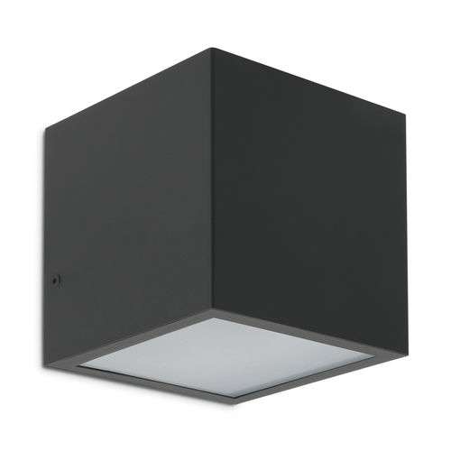 Современный настенный светильник - BOXX  - LIRALIGHTING - для наружного применения / из алюминия / кубический