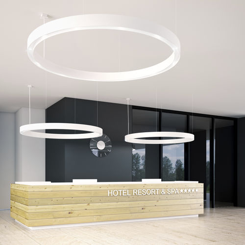 Подвесной светильник - DONUT SLIM - LIRALIGHTING - видимый / LED / круглый