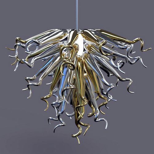 Подвесная лампа - Capriccio - Murano Lux - из дутого стекла / из муранского стекла / современная