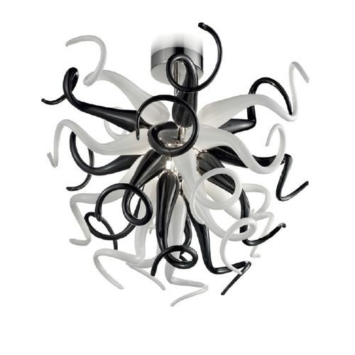 Современная люстра - Medusa - Murano Lux - из муранского стекла / из хромированного металла / 1 лампочка