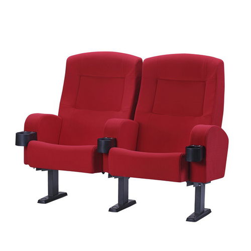 Кресло для кинотеатра из ткани - MOJO - Leadcom Seating - красное