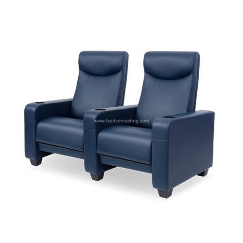 Кресло для кинотеатра из губки - VALERIO LS-829A - Leadcom Seating - для театра / синее / с подушками