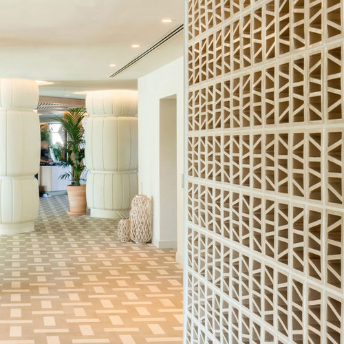 Легкая невысокая перегородка из керамики - SITGES - CERAMICA FERRES - для интерьера