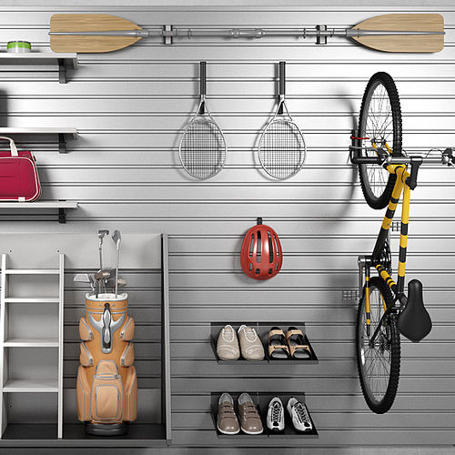 Настенный стеллаж - 350 - Organigator - garage organizing system - современный / из стали / для гаража