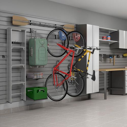 Настенная парковка для велосипедов - U.200 - Organigator - garage organizing system - для гаража / для интерьера / из стали
