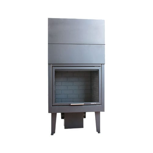 Закрытая топка на дровах - FOCO 60 - Moretti Design Gruppo - с 1 поверхностью / из металла