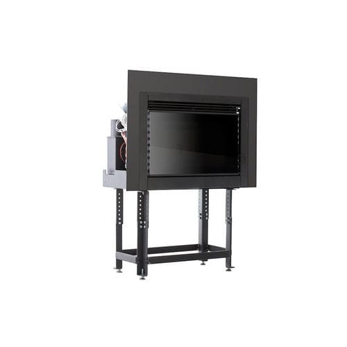 Закрытая топка на пеллетах - A10 SLOT - Moretti Design Gruppo - с 1 поверхностью / из металла