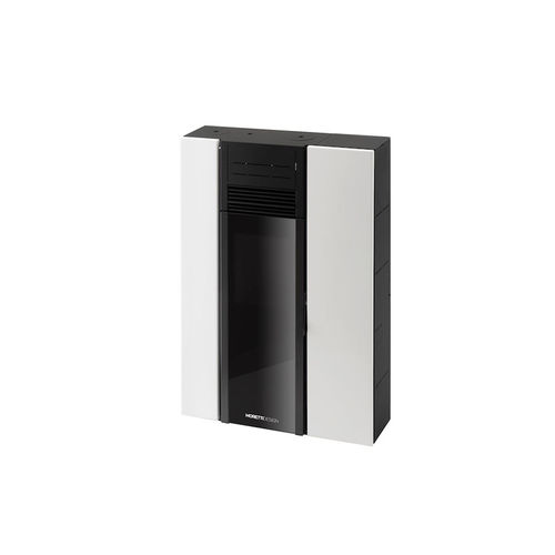 Печь-камин на пеллетах - A8 COMPACT - Moretti Design Gruppo - 0-5 кВ / 5 кВ...10 кВ / современная