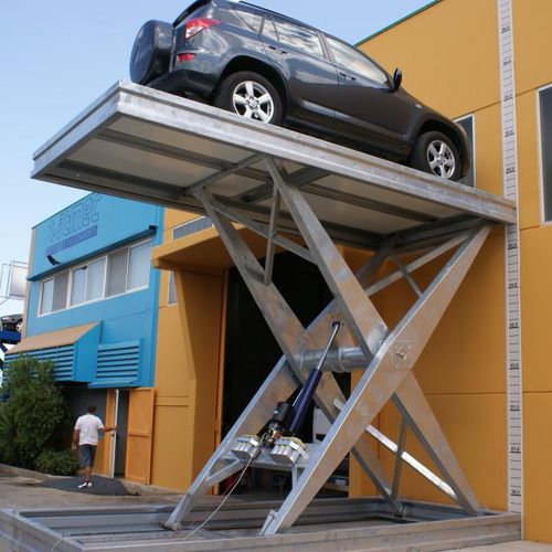 Разнонаправленная платформа для парковки - CARLIFT ST - RDT Elevazione - вращающаяся / электрическая / гидравлическая