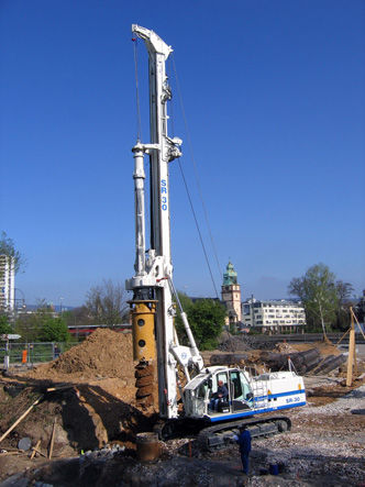 Сверлильный станок с дизельным двигателем - SR-30 - SOILMEC S.P.A. - поворотная / погружная / для строительной площадки