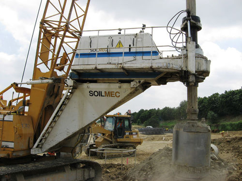 Сверлильный станок с дизельным двигателем - RT3-ST  - SOILMEC S.P.A. - погружная / для строительной площадки / для фундаментных свай