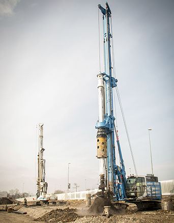 Сверлильный станок с дизельным двигателем - SR-65 - SOILMEC S.P.A. - поворотная / погружная / для строительной площадки