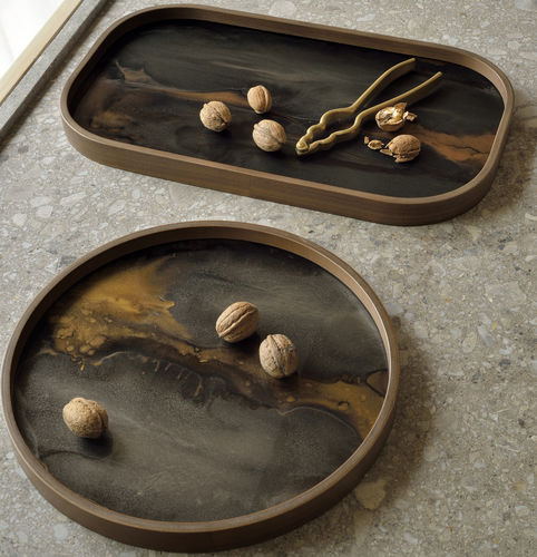 Коробка для карманных вещей из дерева - Organic  - ETHNICRAFT - из стекла