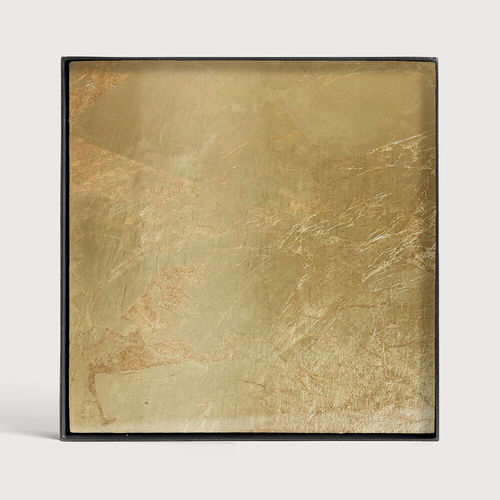 Коробка для карманных вещей из металла - GOLD LEAF  - ETHNICRAFT - из стекла