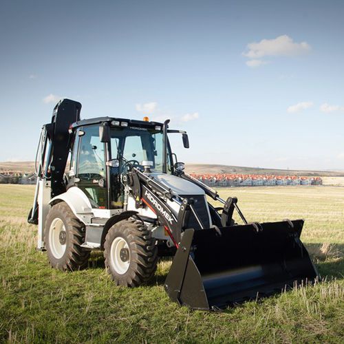 Компактный экскаватор-погрузчик - HMK 102B ALPHA  - HIDROMEK
