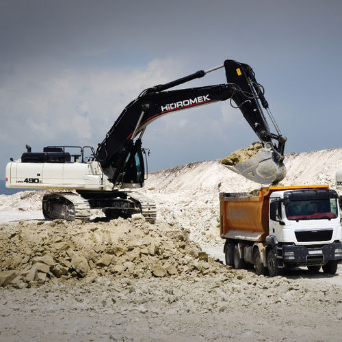 Гусеничный экскаватор - HMK 490 LC HD  - HIDROMEK - компактный / с малым расходом топлива / эргономичный