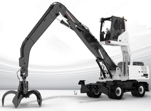 Гусеничный экскаватор - HMK 200 W MH  - HIDROMEK - с малым расходом топлива / большая дальность действия / для разгрузочно-погрузочных работ