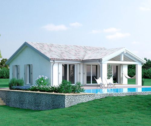 Сборный дом - MARSIGLIA - Bio house - экологический / сейсмостойкий / модульный