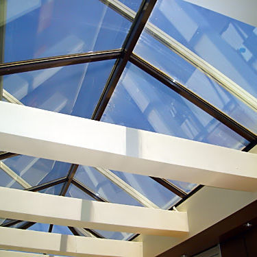 Фонарь для кровли - PYRAMIDS - Atrio Glass Doors - из стекла / из поликарбоната / из алюминия