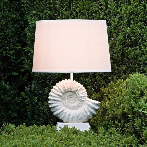Настольная лампа - AMMONITE - David Hunt Lighting - из ткани / из камня / современная