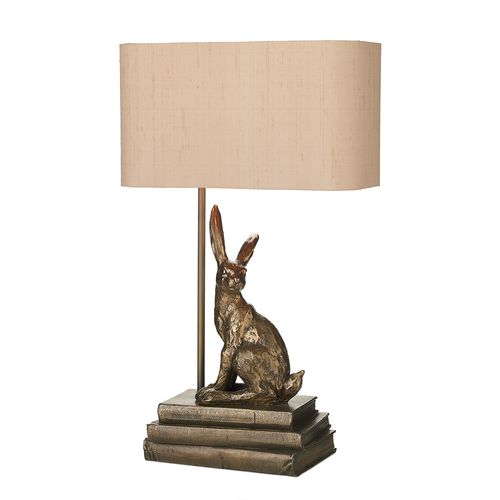 Настольная лампа - HOPPER - David Hunt Lighting - из бронзы / из шелка / современная