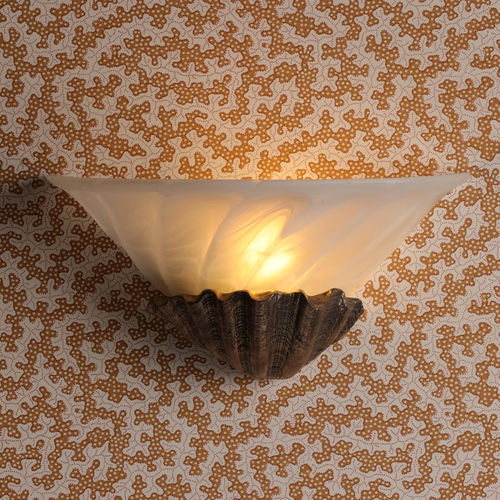 Современный настенный светильник - AUGER  - David Hunt Lighting - для интерьера / из бронзы / из стекла