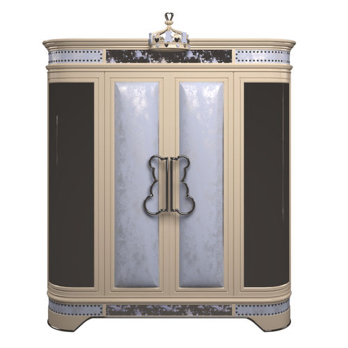 Классический шкаф для одежды - Magical - Fertini Casa - из вишневого дерева / с распашными дверями / для детей