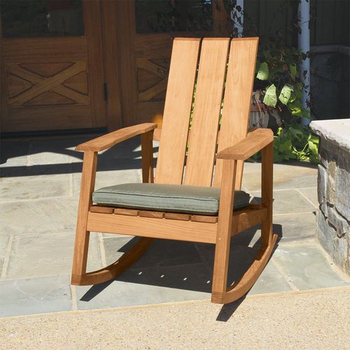 Современный стул для сада - ASPEN : 7103 - COUNTRY CASUAL TEAK - для наружного применения / из тикового дерева / откидной