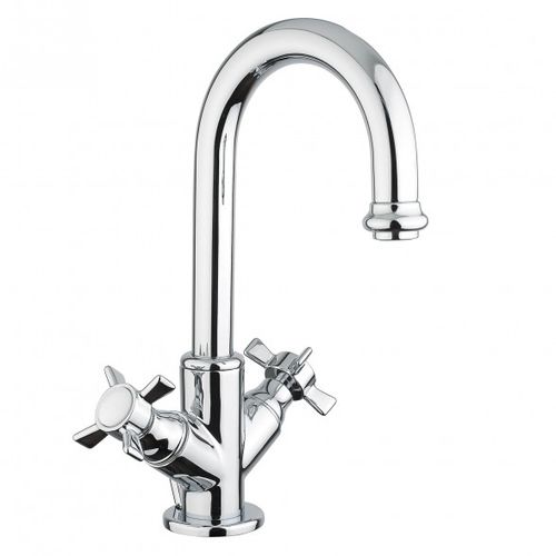 Двухрычажный смеситель для раковины - BDM-BIA-301 - BAGNODESIGN - настольный / из никеля / из золота