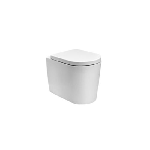 Подвесной унитаз - BDS-COR-B360-WH - BAGNODESIGN - из керамики / современный