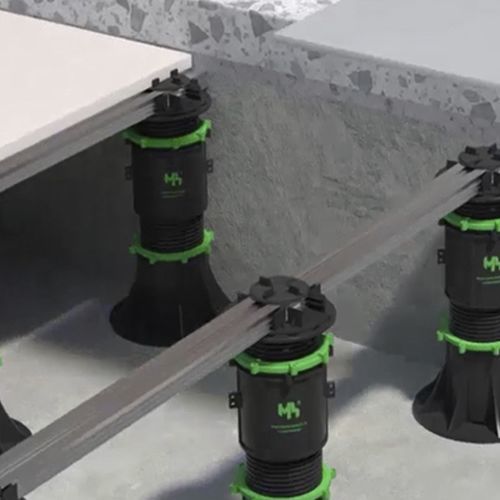 Двутавровая балка из алюминиевого профиля - Moonbay Industrial Co., Ltd. - H-образная / линейная / для пола