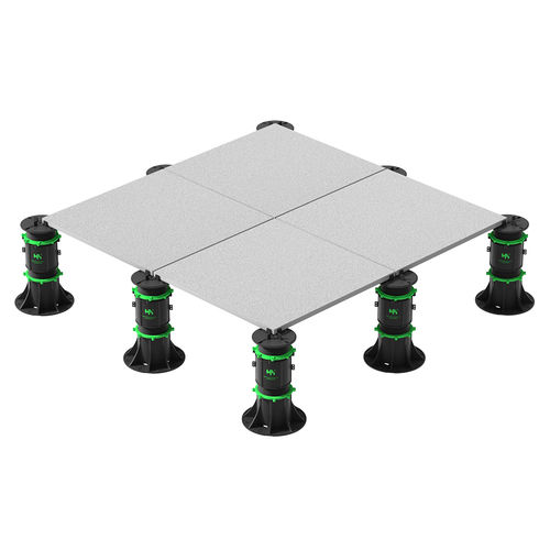 Контактный штифт для технического пола из пластика - MB-T - Moonbay Industrial Co., Ltd. - регулируемый / антифриз / для террасы