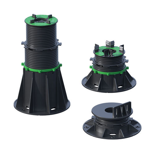 Контактный штифт для технического пола для террасных покрытий - MB-SL - Moonbay Industrial Co., Ltd. - из пластика / самовыравнивающийся / звукопоглощающий