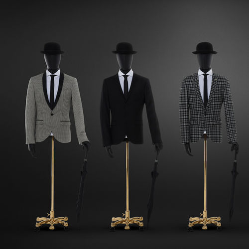 Бюст манекена мужчина - WONDERWOOD GENTS - HANS BOODT MANNEQUINS - режим