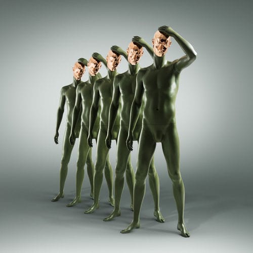 Выставочный манекен мужчина - BLEND FACET - HANS BOODT MANNEQUINS - абстрактный / из полимера