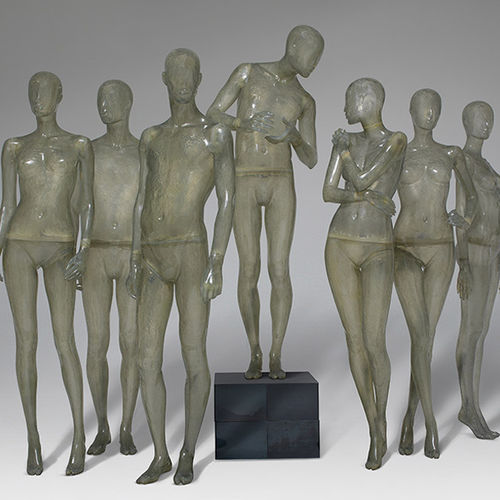 Выставочный манекен женщина - PARIS TRANSPARENT - HANS BOODT MANNEQUINS - абстрактный / из полимера