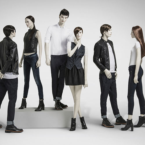 Выставочный манекен мужчина - BLEND - HANS BOODT MANNEQUINS - реалистичный / из полимера / белый