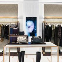 Выставочный стенд-витрина для одежды - LUXURY  - IDW PARIS - из дерева / из металла / на стол