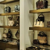 Настенный стеллаж - LUXURY - IDW PARIS - современный / из дерева / для магазина одежды