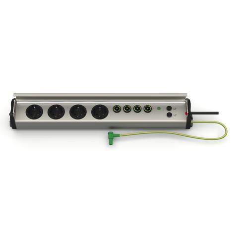 Розетка тока - 0662x00042073 - Bodo Ehmann GmbH - четверная / напольная / встраиваемая