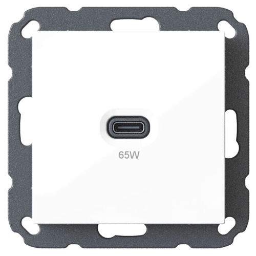 Розетка USB - T65.00 : 6560x0000 - Bodo Ehmann GmbH - настенная / для поверхностного монтажа / современная